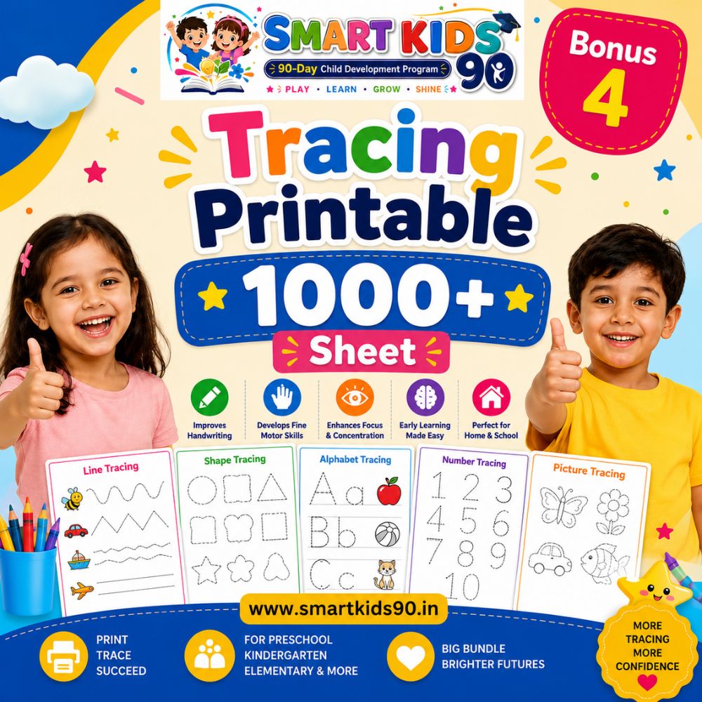 Tracing Printable 1000+ Sheet